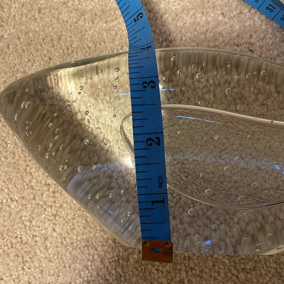 Pair of Fish - Bubbled Glass - think were from West Elm? - Picture 4 of 5